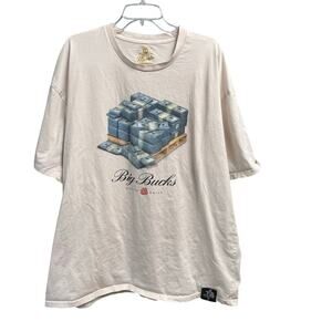 Muerte Hustle Daily Big Bucks Mens 3XL Graphic Tee Pallet of Money Streetwear